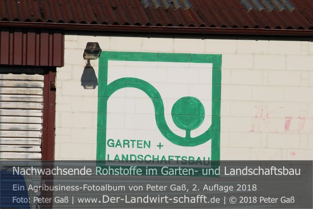 Titelbild Agribusiness Fotoalbum "Nachwachsende Rohstoffe im Garten- und Landschaftsbau". Foto: Peter Gaß