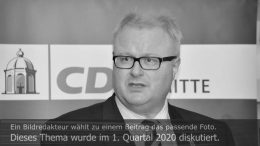 Titelbild Diskutiert, 1. Quartal 2020: Der hessische Finanzminister Dr. Thomas Schäfer (CDU) begeht Suizid. Foto: Peter Gaß