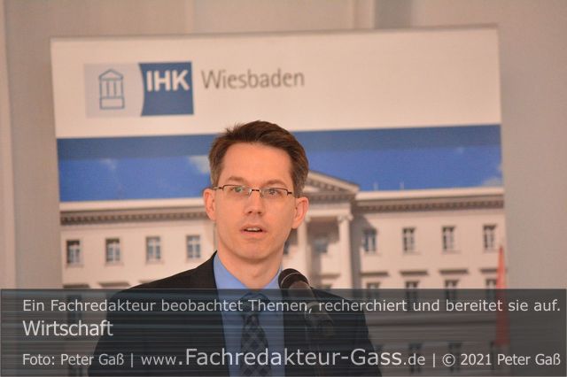 Wirtschaft: Dr. Christian Gastl, Präsident der IHK Wiesbaden. Foto: Peter Gaß